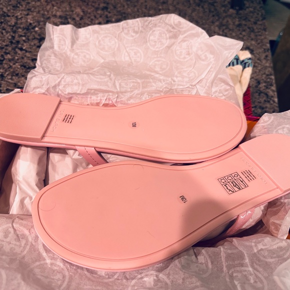 New Tory Burch Miller Sandal Petunia Size 10 - Picture 5 of 6
